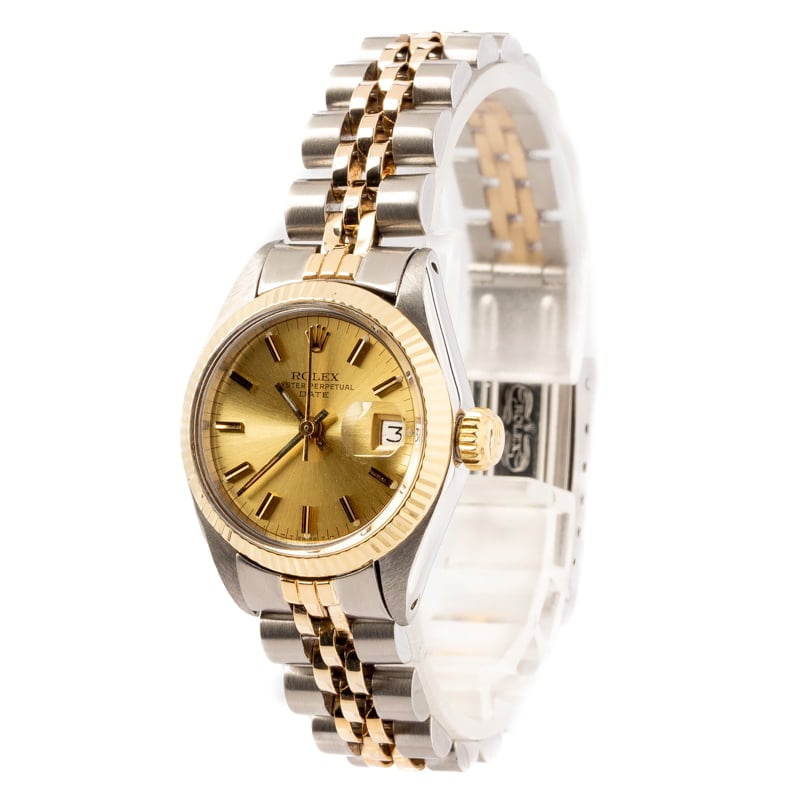 Ladies Rolex Date 6919 Two-Tone