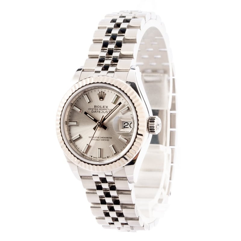 Pre Owned Rolex Datejust 279174 Silver Dial