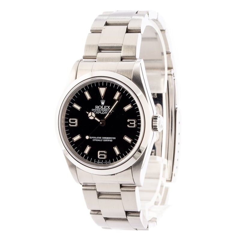 Buy Used Rolex Explorer 14270 | Bob's Watches - Sku: 151818