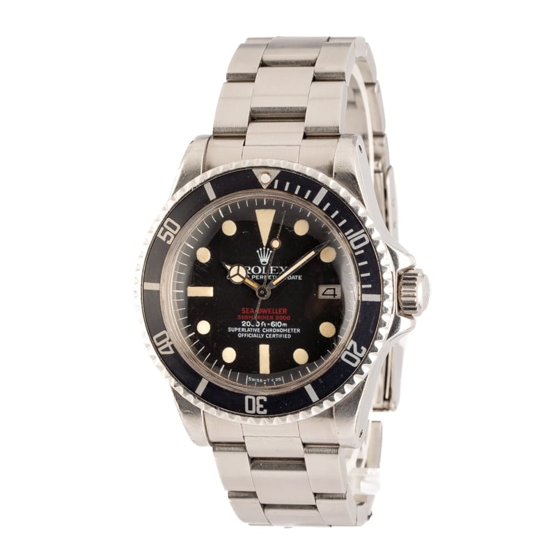 Vintage Rolex Sea-Dweller 1665 Double Red Sea-Dweller