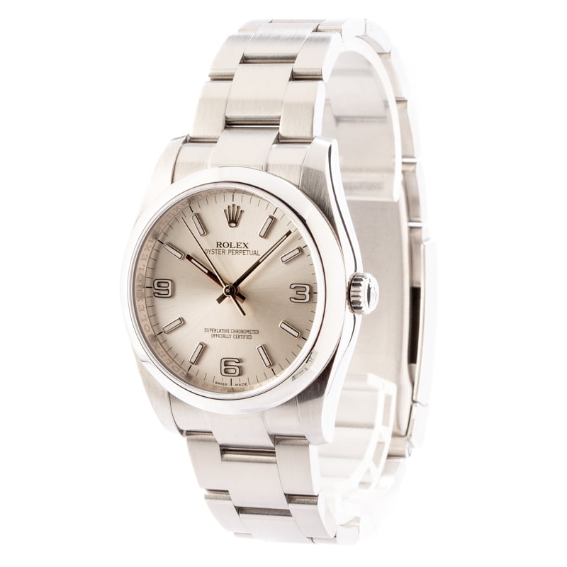 Rolex Oyster Perpetual 116000 Silver Dial