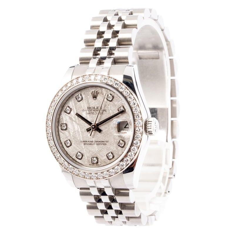 Rolex Datejust 178384 Meteorite Diamond Dial