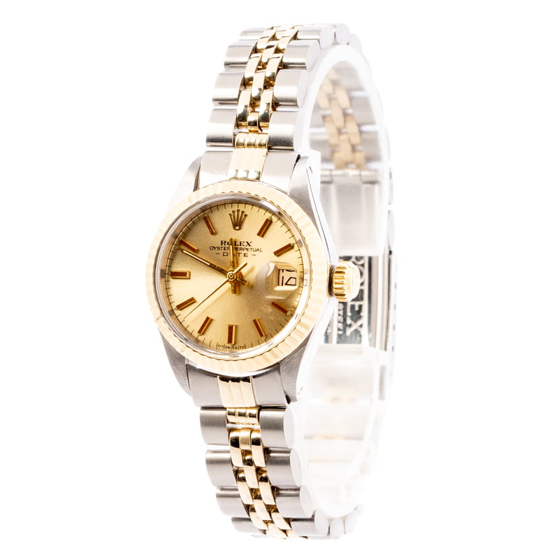 Rolex Date 6917 Champagne Dial