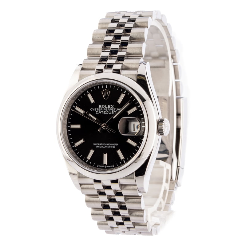 Buy Used Rolex Datejust 126200 | Bob's Watches - Sku: 152706