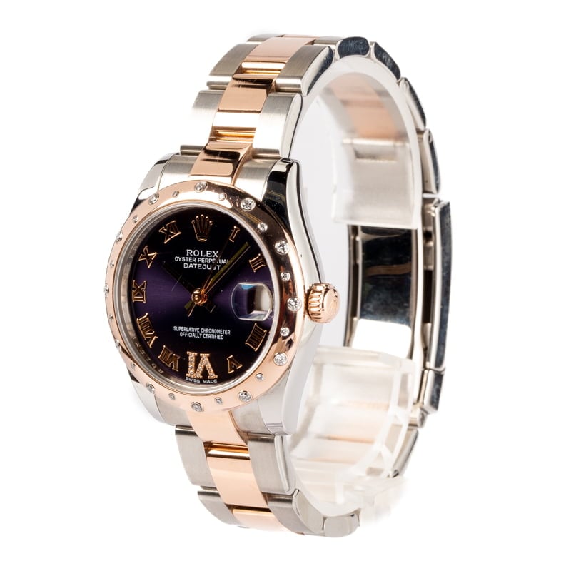 Mid-Size Rolex Datejust 178341 Diamonds
