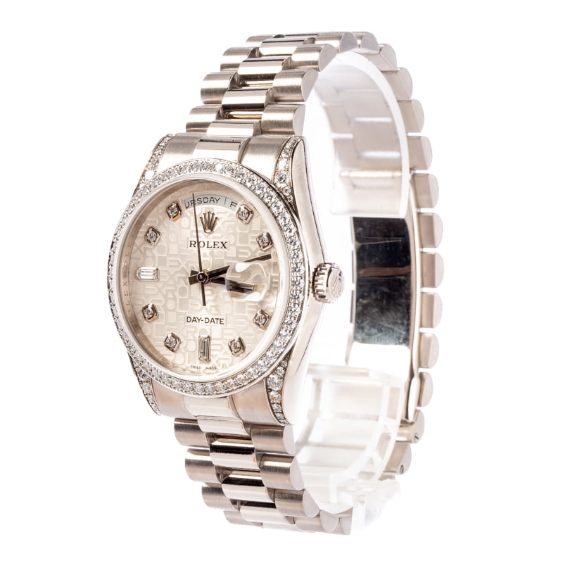 Rolex President Day-Date 118389 White Gold