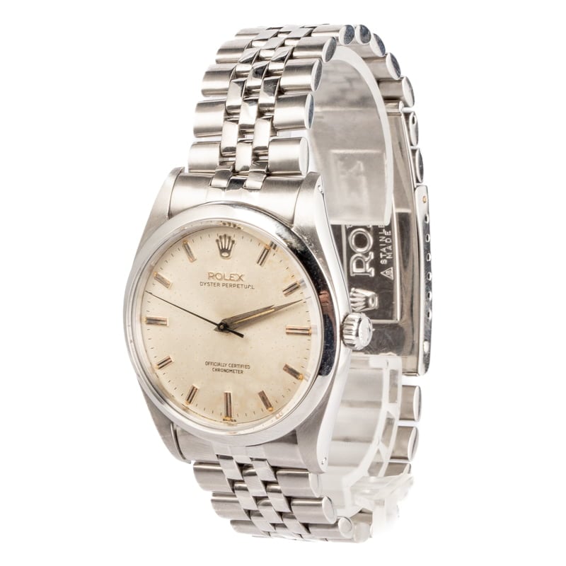 Rolex Oyster Perpetual 6614 Silver Dial
