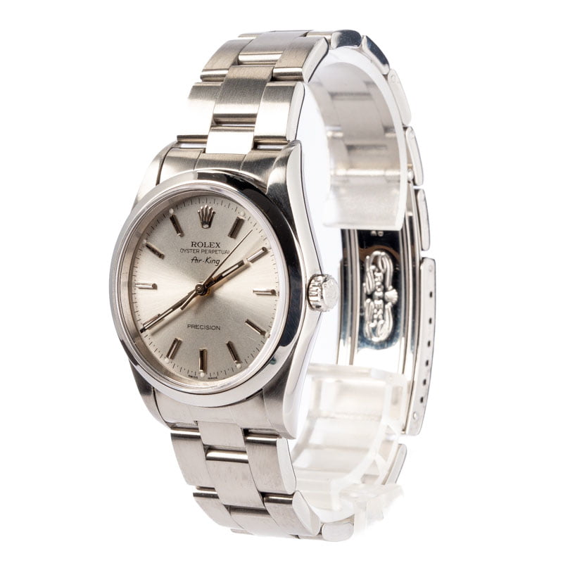 Mens Rolex Air-King 14000M Stainless Steel