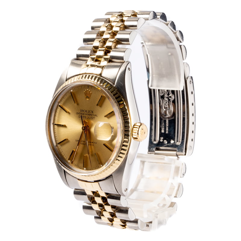 Rolex Two-Tone Datejust Ref 16013