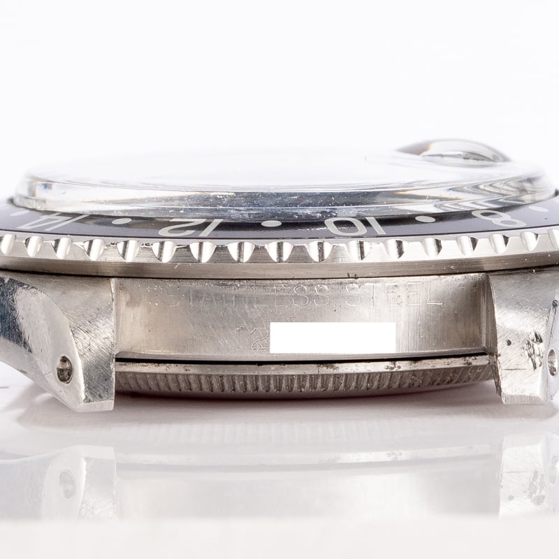 Vintage Rolex GMT Master 1675 Black Dial