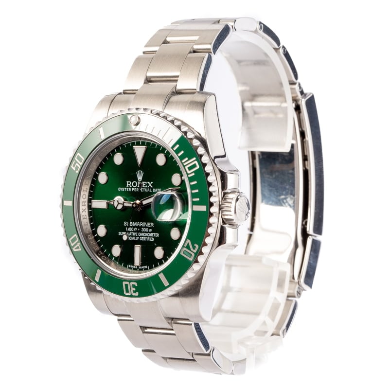 Rolex Submariner 116610V Hulk Model