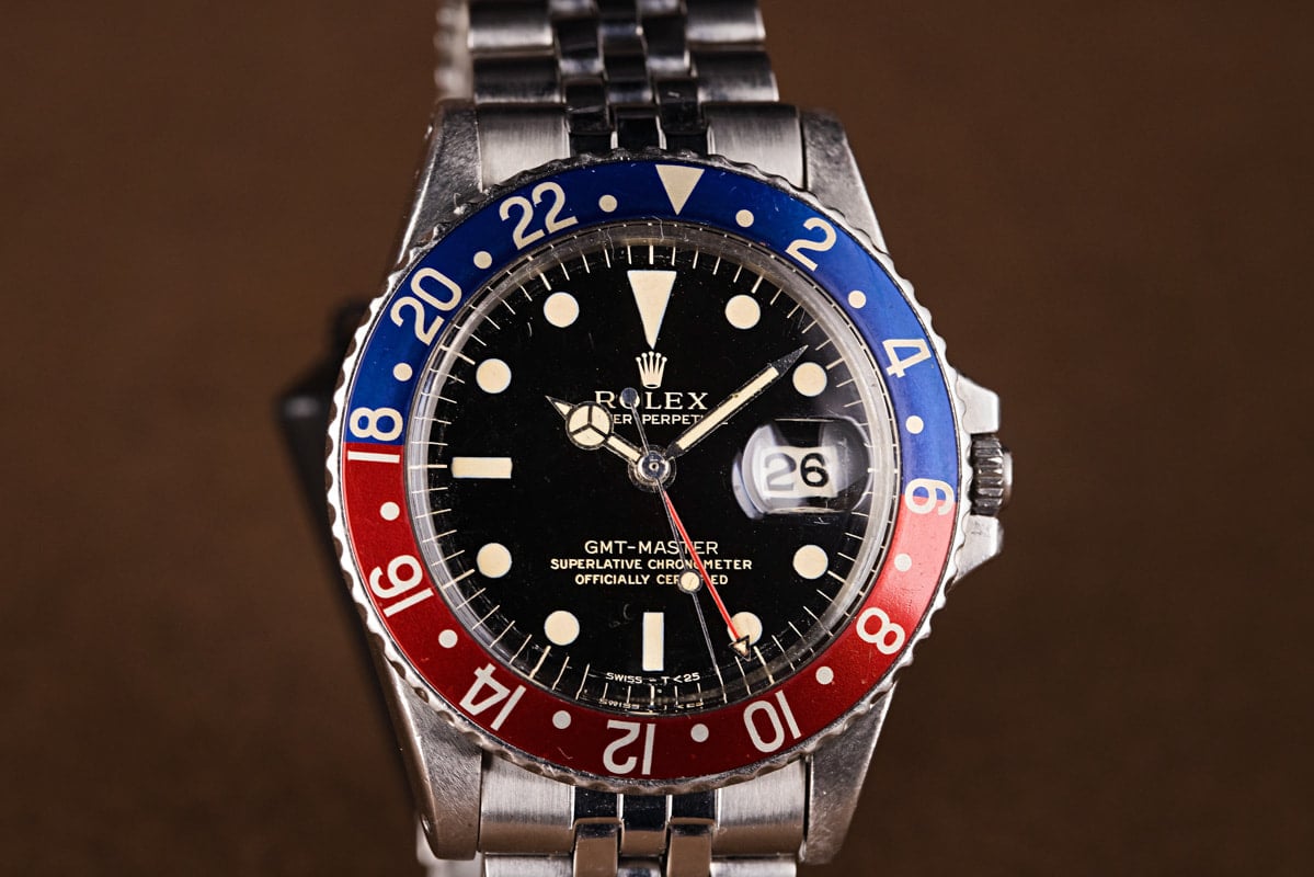 Vintage Rolex Pepsi GMT-Master 1675