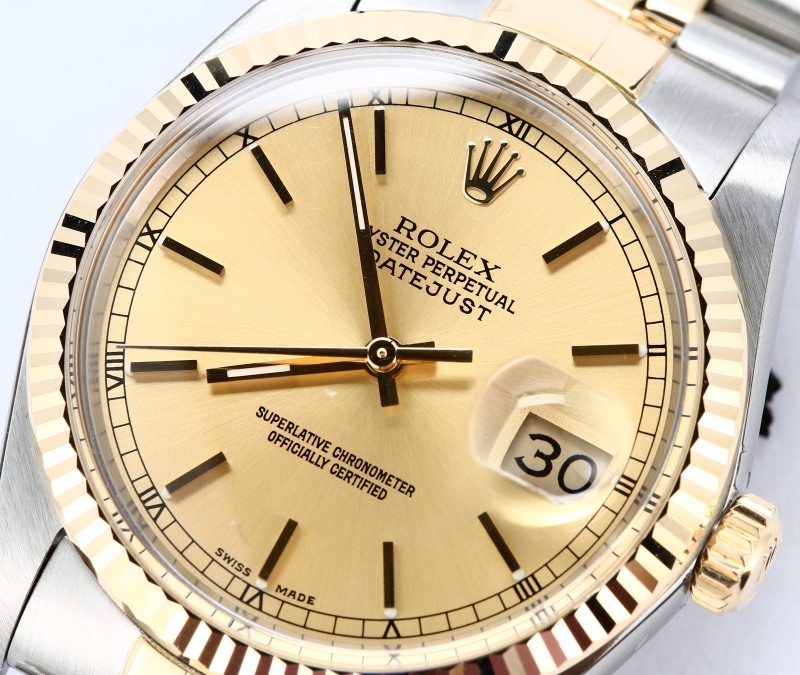 Rolex Datejust Stainless Steel and 18k Gold 16013