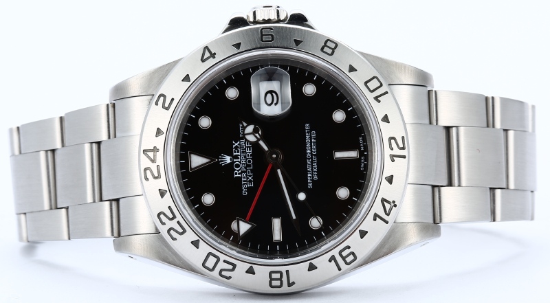 Rolex Explorer II 16570 Black Dial Watch