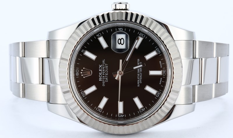 Rolex DateJust 2 Black Luminous Dial 116334