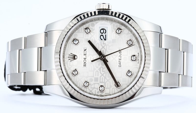 Rolex Datejust Diamond Jubilee Dial 116234