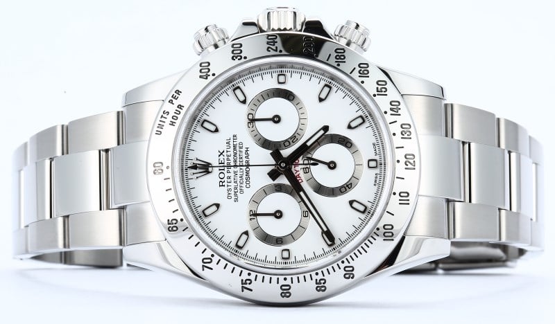Daytona Rolex White Dial 116520
