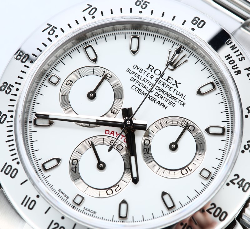 Daytona Rolex White Dial 116520