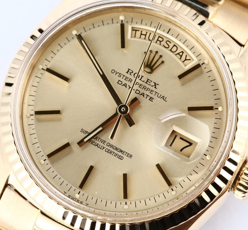 Rolex Presidential 1803 Vintage Gold Day-Date