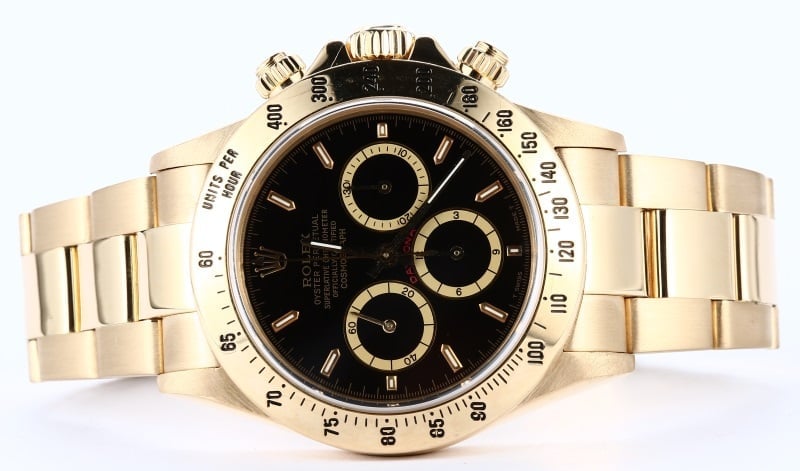 Rolex Daytona 18k Yellow Gold 16528