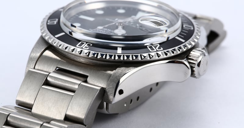 Vintage Rolex Submariner 1680 Black Dial