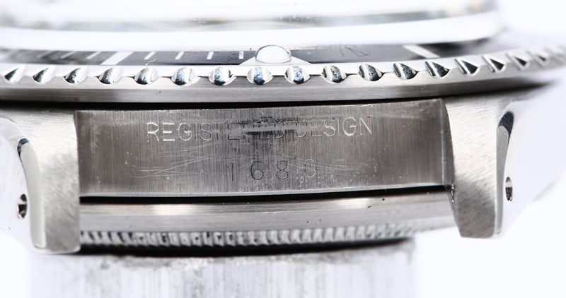 Vintage Rolex Submariner 1680 Black Dial