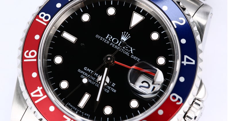 114999 Rolex GMT-Master II 16710 Pepsi Bezel