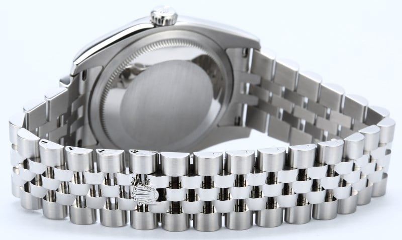 Rolex Datejust Silver Diamond Dial 116234