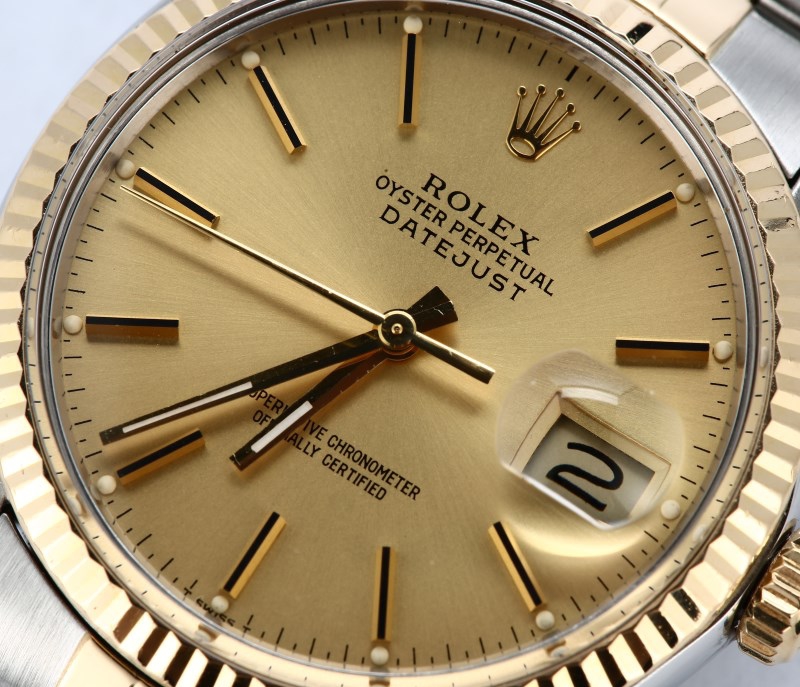 Rolex Datejust 16013 Champagne Certified Pre-Owned