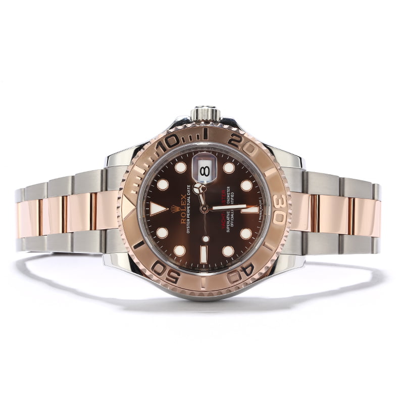 Rolex Yacht-Master 116621 Two Tone with Chocolate Dial