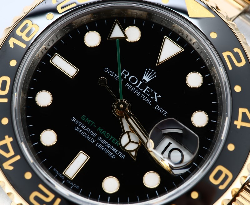 Rolex GMT-Master II 116713 Two Tone 100% Authentic