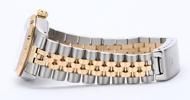 Rolex Mid-Size Datejust 68273 White Roman