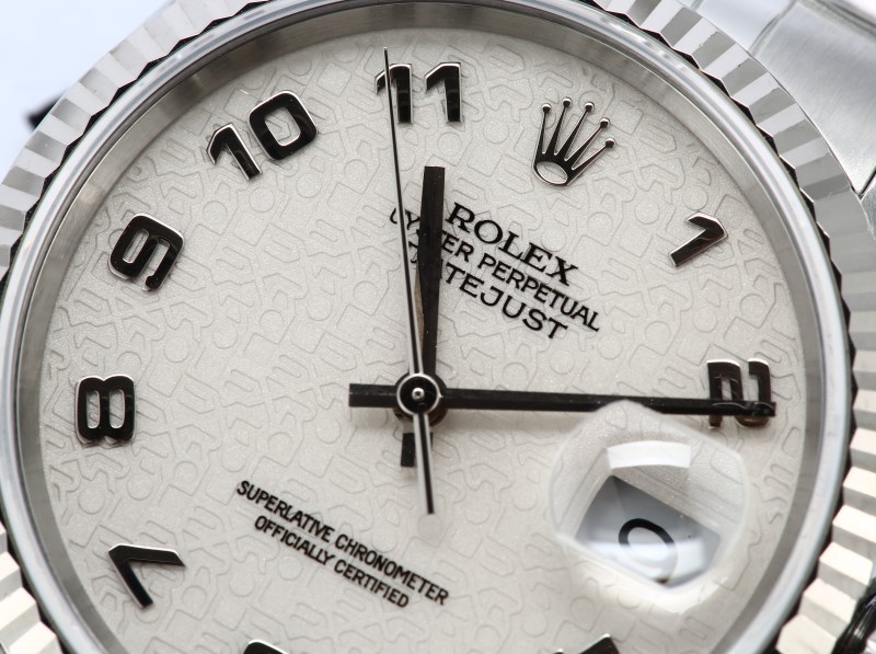 Rolex Datejust 16234 White Jubilee Dial