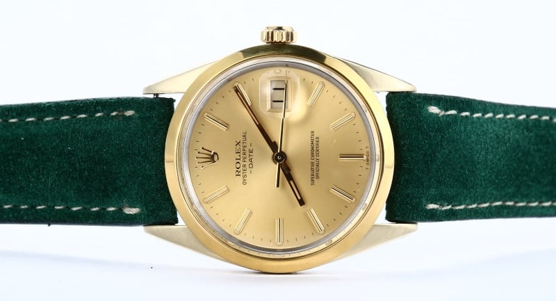 Rolex Date 15505 Vintage Gold