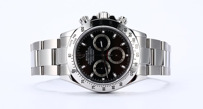 Men's Rolex Daytona 116520 Black Dial TT