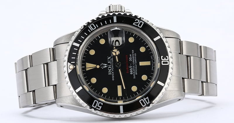 Vintage 1973 Rolex Red Submariner 1680