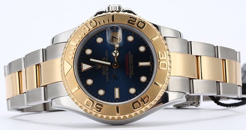 Rolex Mid-Size Yacht Master 68623 Blue Dial