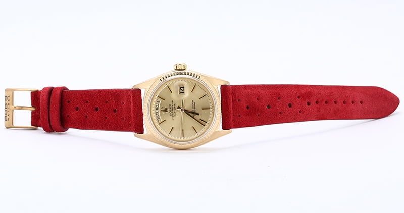 Rolex President 1803 Leather Strap