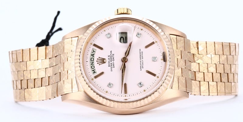 Rolex Vintage Day-Date 1803 Stella Diamond Dial