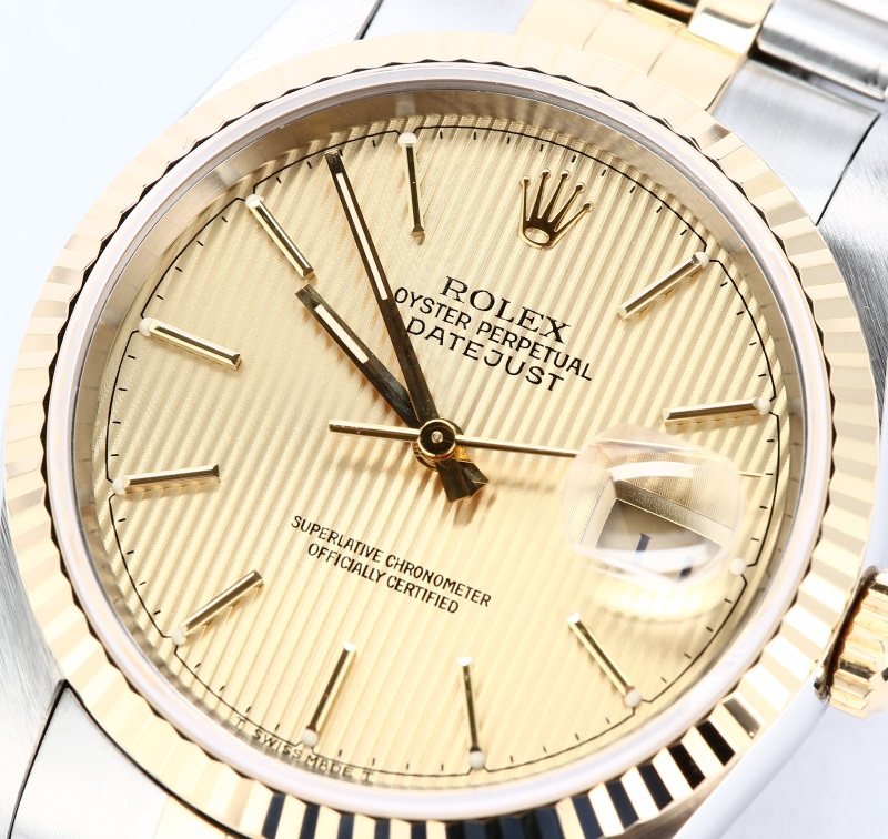 Rolex 36MM Datejust 16233 Tapestry Dial