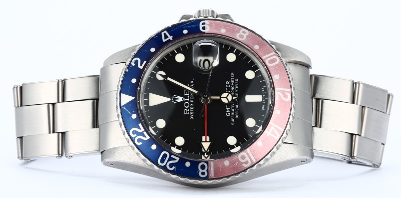 1977 Rolex Vintage GMT 1675 Faded Pepsi