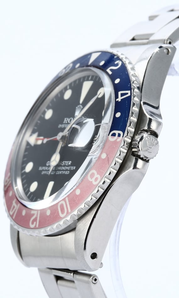 1977 Rolex Vintage GMT 1675 Faded Pepsi