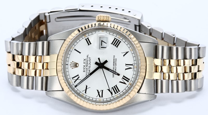 Rolex Datejust 16013 White Dial