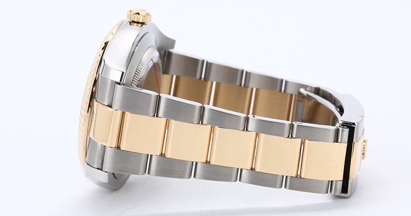 Rolex Datejust II Ref 116333 Champagne Index Dial