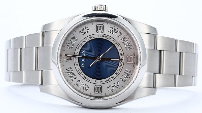 Rolex Oyster Perpetual 116000 Blue Concentric