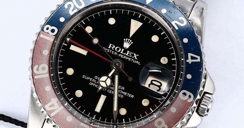 Vintage 1961 Rolex GMT-Master 1675