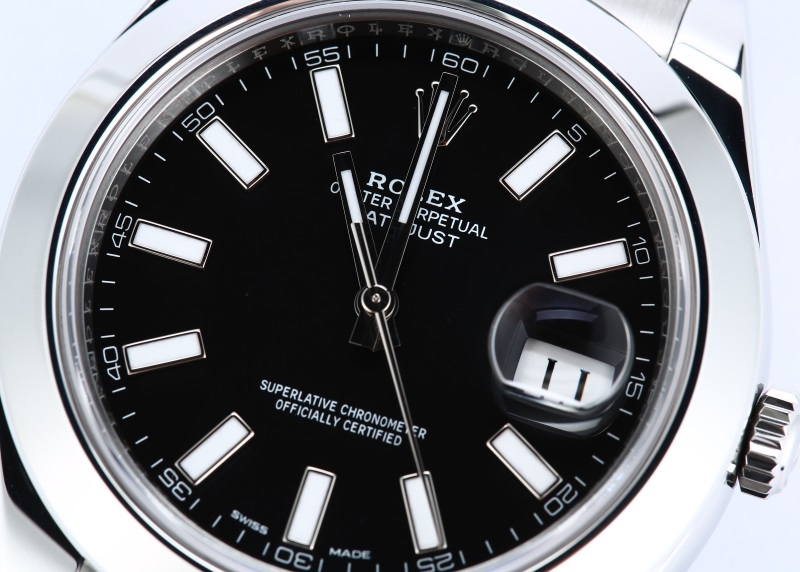 Rolex Datejust 116300 Black Dial Smooth Bezel