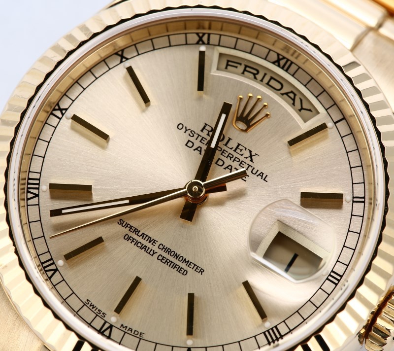 Rolex President 118238 100% Authentic