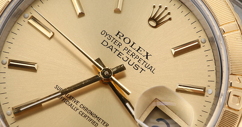 Rolex Datejust Turn-O-Graph 16263 Jubilee Band