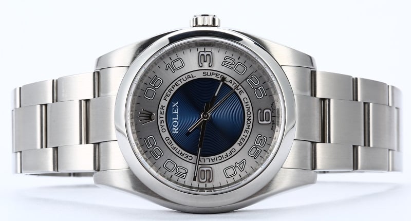 Rolex Oyster Perpetual 116000 Concentric Blue